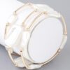 Abstract Tube Pearl Bracelet – Gold-Plated, Cream Accents