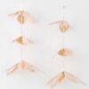 Triple Flower Drop Earrings – Gold-Plated Cascading Design