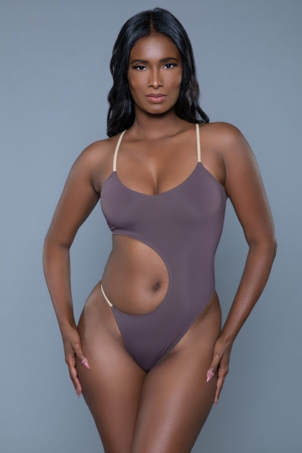 Amelia Cut-Out Swimsuit – High-Cut Brazilian