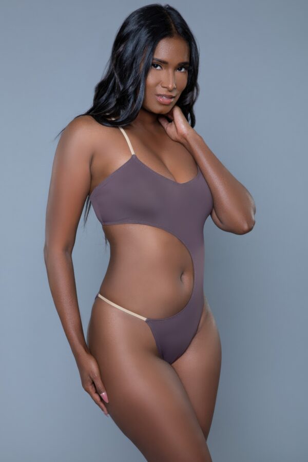 Amelia Cut-Out Swimsuit – High-Cut Brazilian
