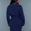 Waffle Robe Queen – Waffle Texture with Color-Block Trim