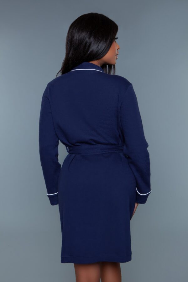 Waffle Robe Queen – Waffle Texture with Color-Block Trim