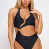 Lorelei Halter Swimsuit – Black