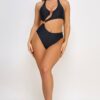 Lorelei Halter Swimsuit – Black
