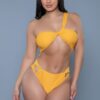 Nora Asymmetrical One-Shoulder One-Piece Swimsuit