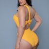 Nora Asymmetrical One-Shoulder One-Piece Swimsuit