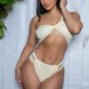 Nora Asymmetrical One-Shoulder One-Piece Swimsuit