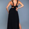 Freya Maxi Cover-Up Dress – 100% Viscose, Black or White
