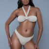 Victoria Bandeau Two-Piece Swimsuit – Back Tie Halter