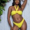 Victoria Bandeau Two-Piece Swimsuit – Back Tie Halter