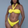 Victoria Bandeau Two-Piece Swimsuit – Back Tie Halter