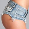 Baby Got Back Booty Shorts – Stretch Cotton-Blend