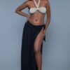 Claire Side-Tie Cover-Up Maxi Skirt – Beach & Resort