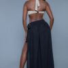 Claire Side-Tie Cover-Up Maxi Skirt – Beach & Resort