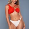 Aubrey Swimsuit – Asymmetrical Ring-Accent Bikini
