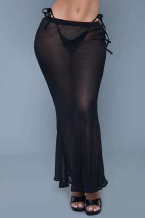 Genesis Sheer Maxi Cover-Up Skirt