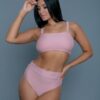 Chanity Bandeau Swimsuit – High-Waist Silhouette