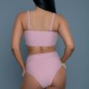 Chanity Bandeau Swimsuit – High-Waist Silhouette