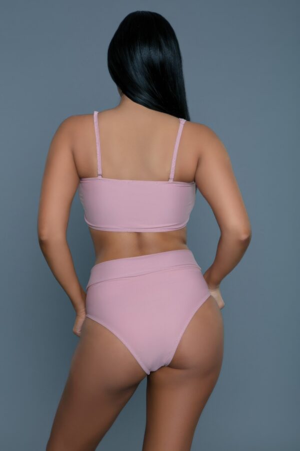 Chanity Bandeau Swimsuit – High-Waist Silhouette