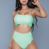 Chanity Bandeau Swimsuit – High-Waist Silhouette