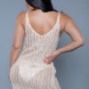 Josephine Crochet Mini Dress – V-Neck Beach Cover-Up