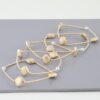 Gold-Tone Seashell Coil Wrap Bracelet