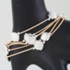 Gold-Tone Seashell Coil Wrap Bracelet