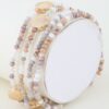 Multi-Strand Seashell Beaded Coil Bracelet