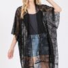 Floral Crochet Lace Tassel Beach Cover-Up