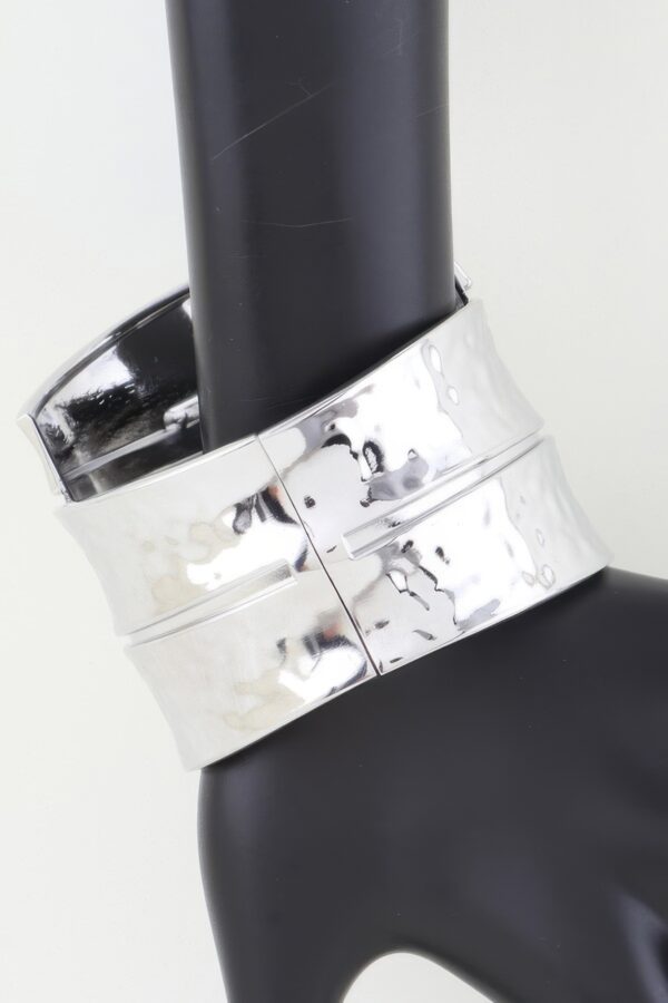 Shiny Multi Cuff Bracelet – Polished Open Cuff