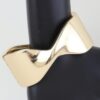 Twisted Open Cuff Bracelet – High-Shine Polished