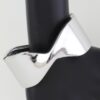 Twisted Open Cuff Bracelet – High-Shine Polished