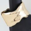 Ripple Cuff Bracelet – Polished Wave Finish
