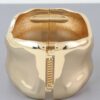 Ripple Cuff Bracelet – Polished Wave Finish