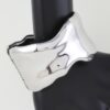 Ripple Cuff Bracelet – Polished Wave Finish