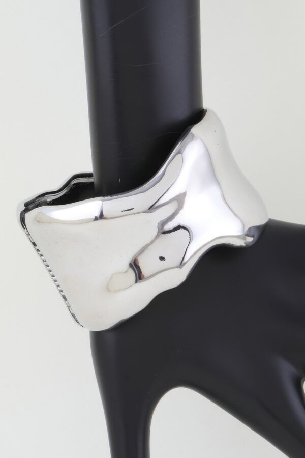 Ripple Cuff Bracelet – Polished Wave Finish