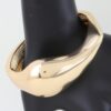 Polished Teardrop Cuff Bracelet – Sculptural Open Design