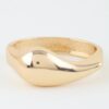 Polished Teardrop Cuff Bracelet – Sculptural Open Design