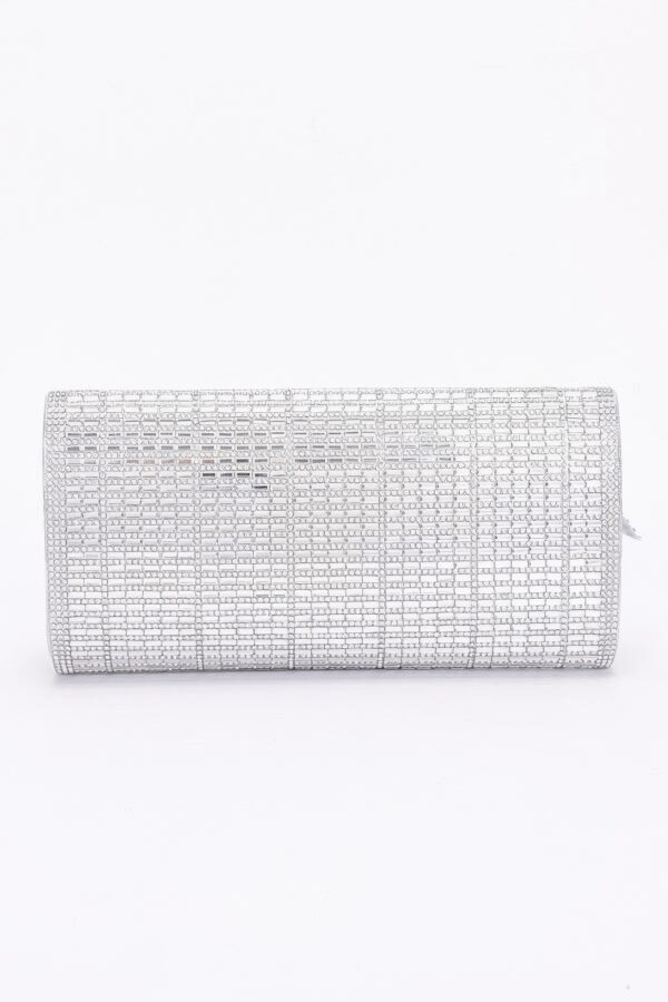 Rhinestone Bow Evening Clutch – Sparkle Party Bag