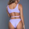 Lindsay Colorblock Wrap Two-Piece Swimsuit