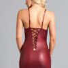 Elisa Bodycon Dress with Crisscross Panels