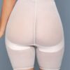 High-Waisted Seamless Boyshorts with Sheer Panels