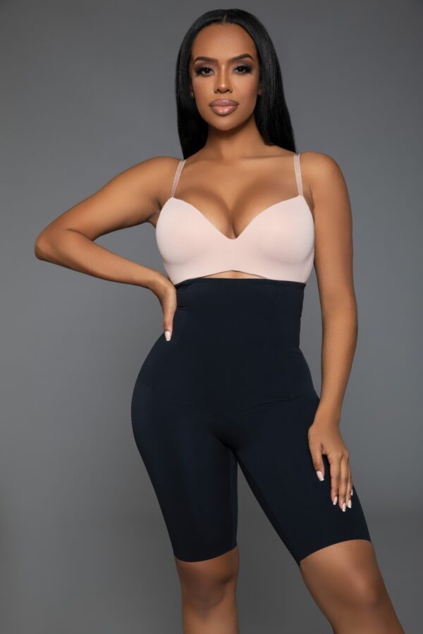 High-Waist Sculpting Shaper Shorts – Seamless Control