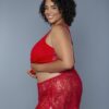Peyton Jersey & Lace Sleep Set – Sheer Back Cami