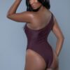 Scarlett One-Shoulder Swimsuit with Keyhole Bandeau