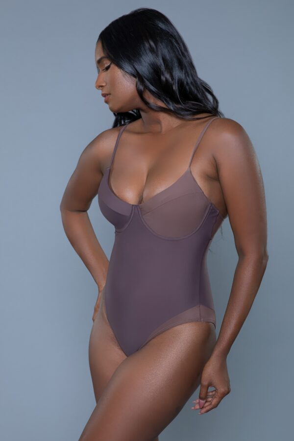 Charlotte One-Piece Swimsuit – Colorblock Padded Cups