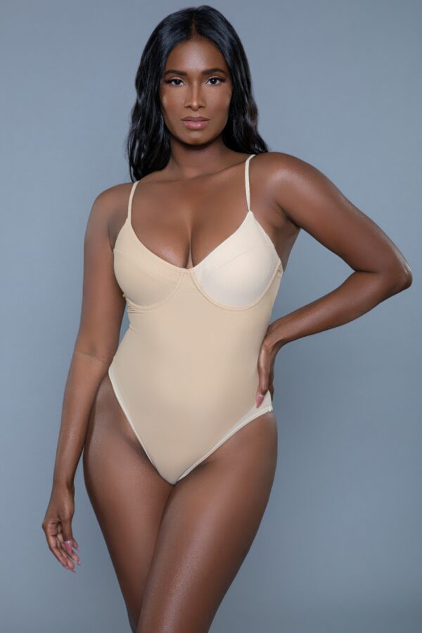 Charlotte One-Piece Swimsuit – Colorblock Padded Cups