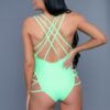 Amaya One-Piece Swimsuit – Plunging Crisscross Back