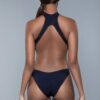 Zoey Swimsuit – High Neck, Open Back Silhouette
