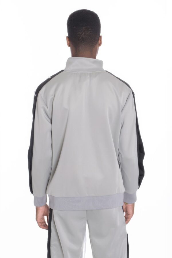 Snap Button Track Jacket – Sporty Snap Accents